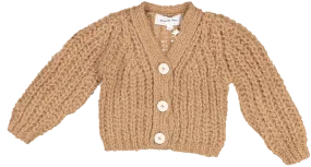2040-BABY CARDIGAN RAP-CAMEL