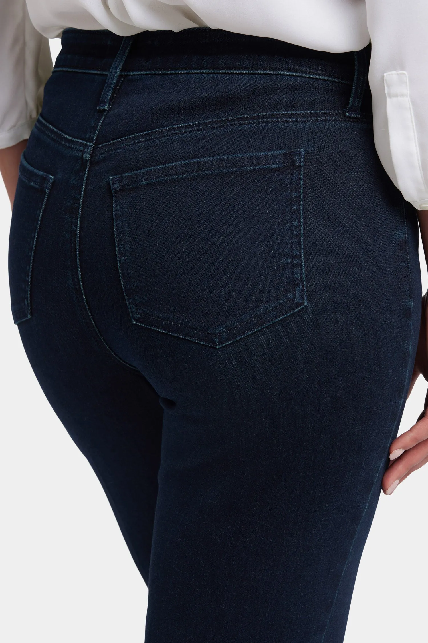 Bailey Relaxed Straight Ankle Jeans - Midnight Falls