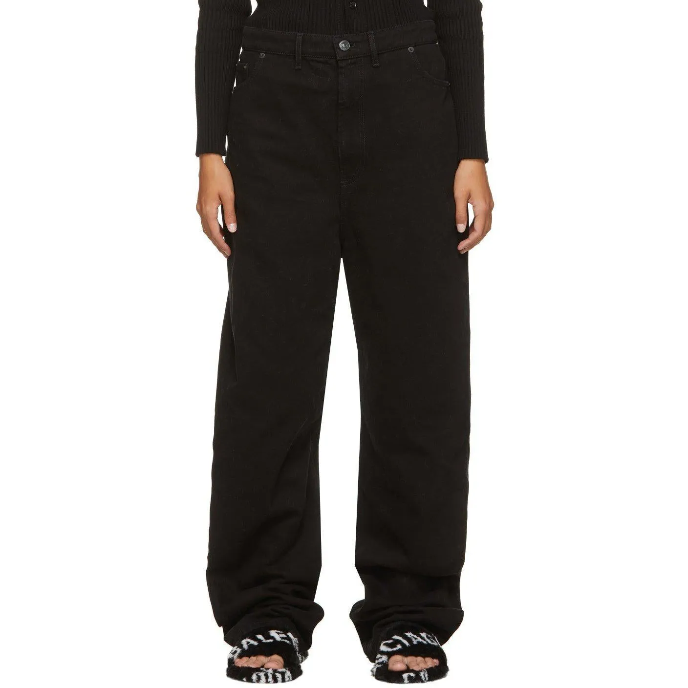 Balenciaga Black Baggy Jeans