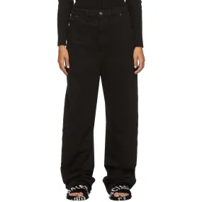 Balenciaga Black Baggy Jeans