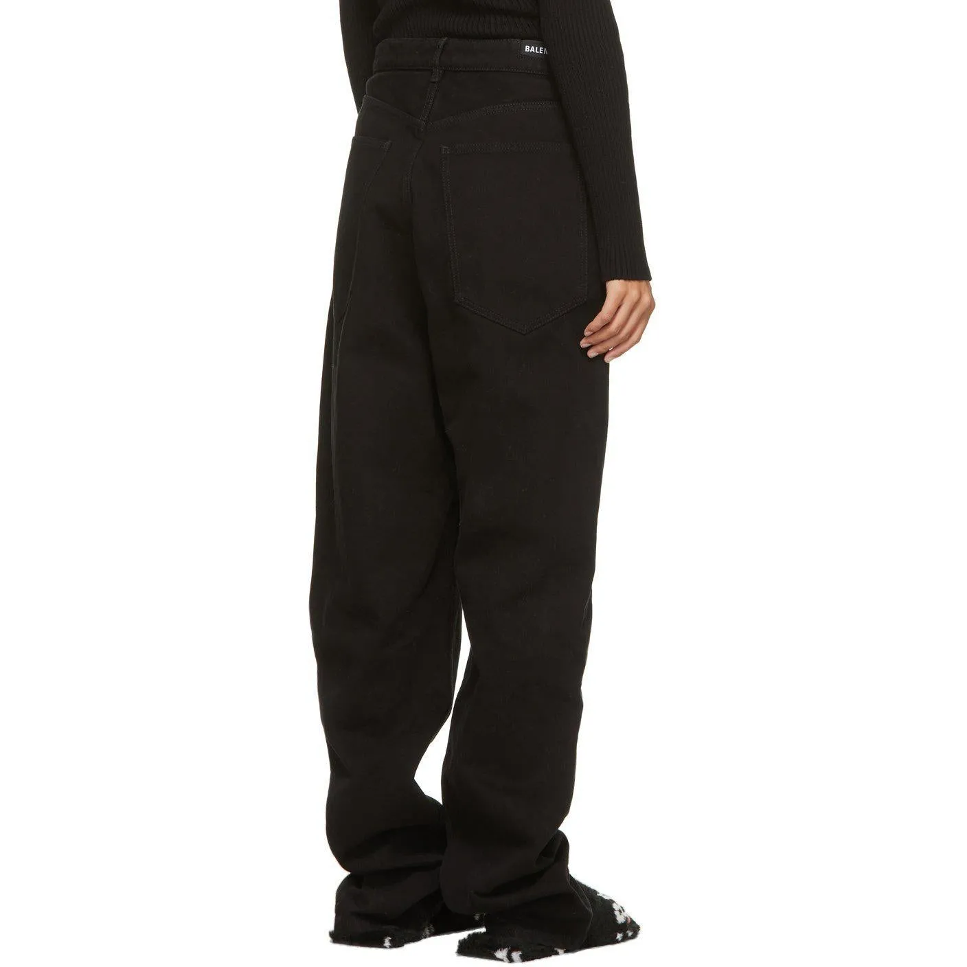 Balenciaga Black Baggy Jeans