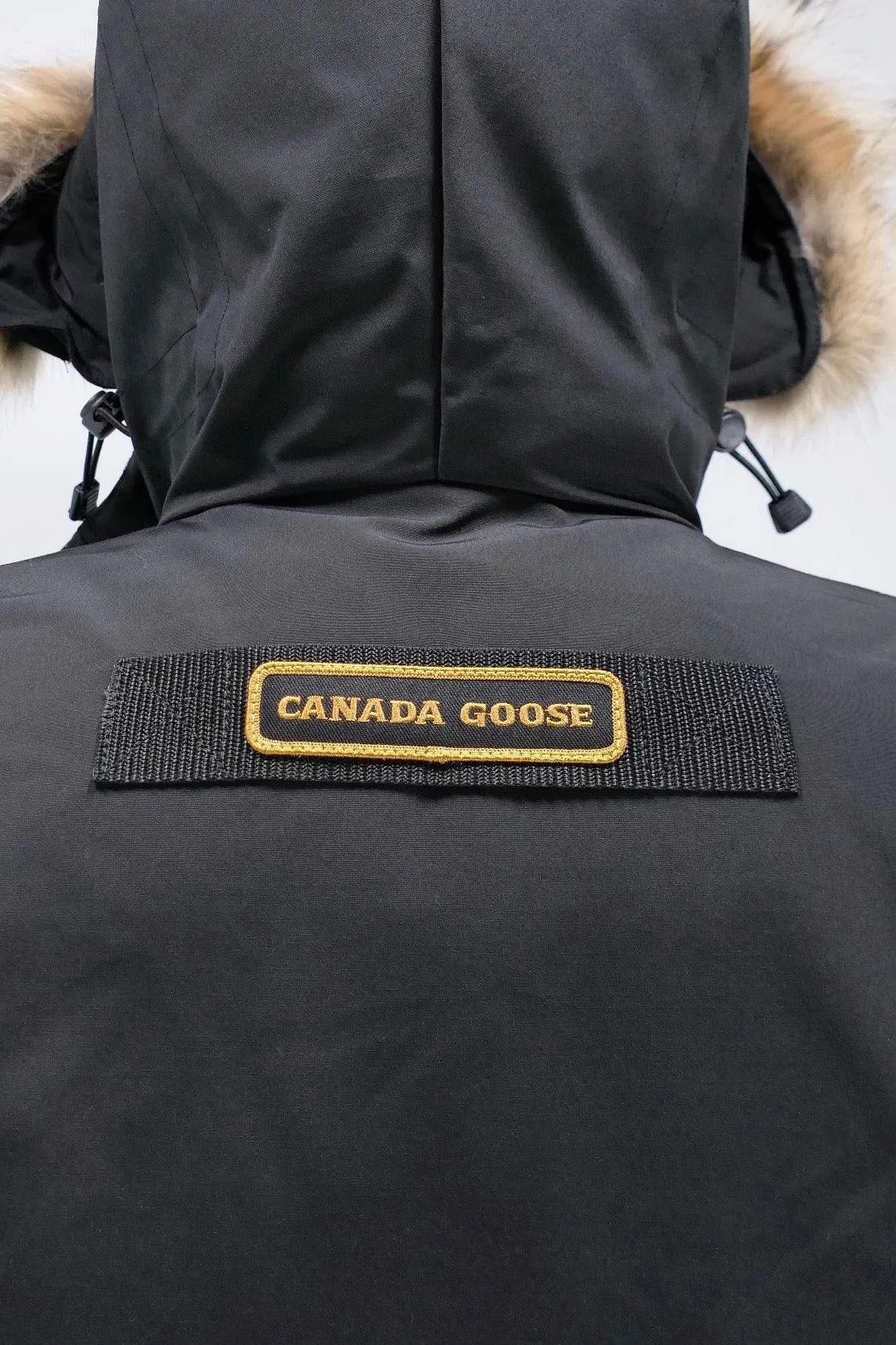 Mens Premium Black Citadel Down Parka - Canada Goose