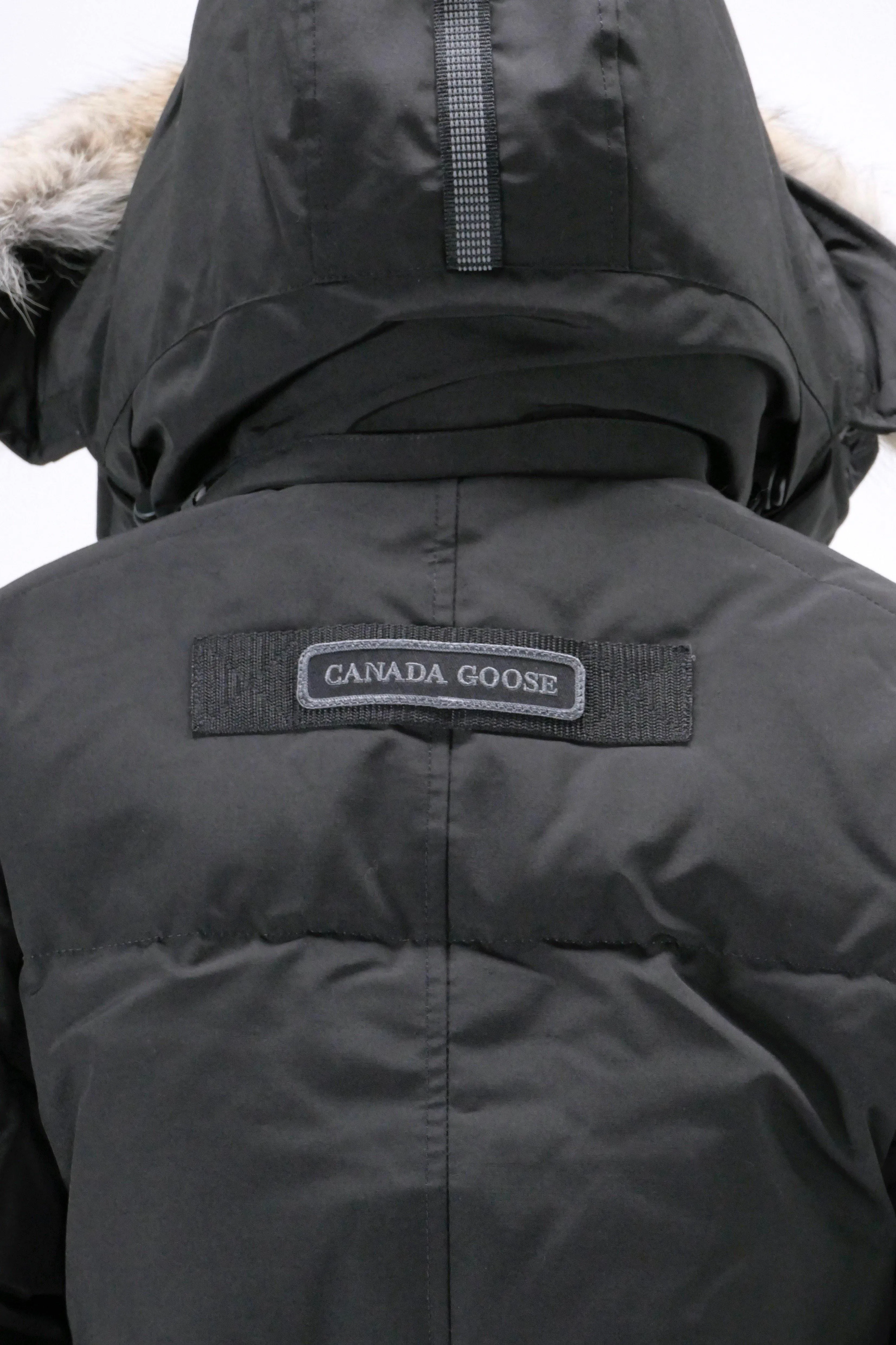 Womens Black Canada Goose Aldridge Parka - Black Label Collection