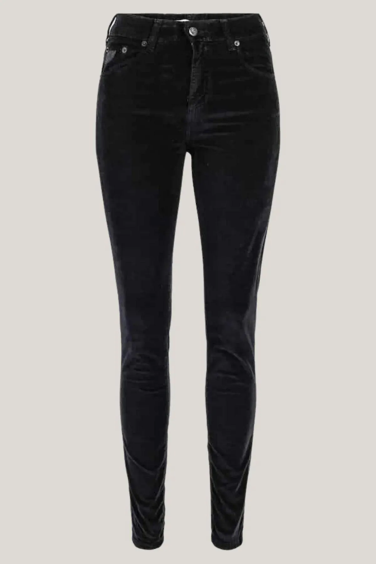 Celia Velvet Black Winter Boots