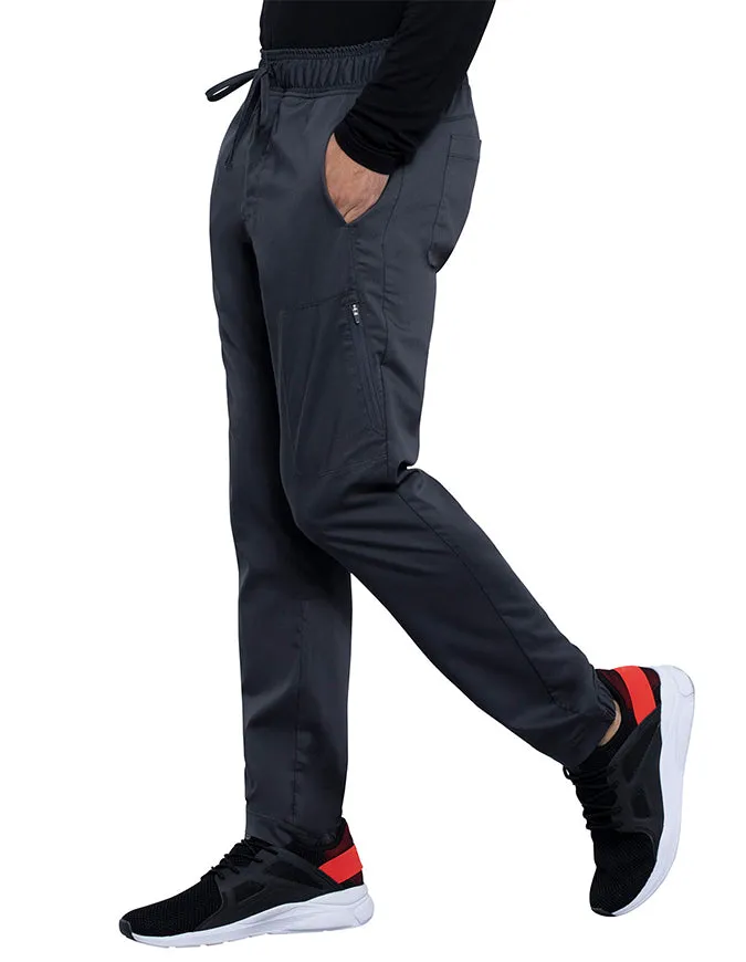Cherokee Workwear Revolution Men's Natural Rise Straight Leg Jogger Tall Pant