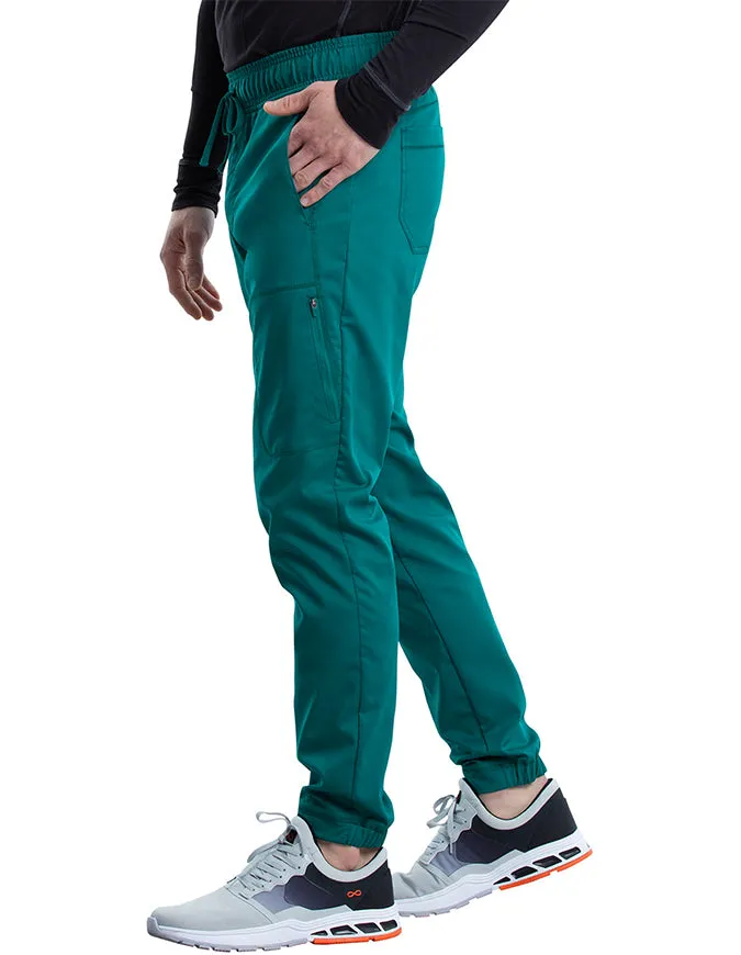 Cherokee Workwear Revolution Men's Natural Rise Straight Leg Jogger Tall Pant