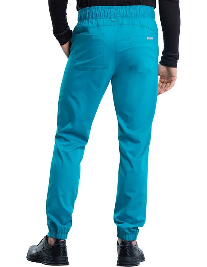 Cherokee Workwear Revolution Men's Natural Rise Straight Leg Jogger Tall Pant