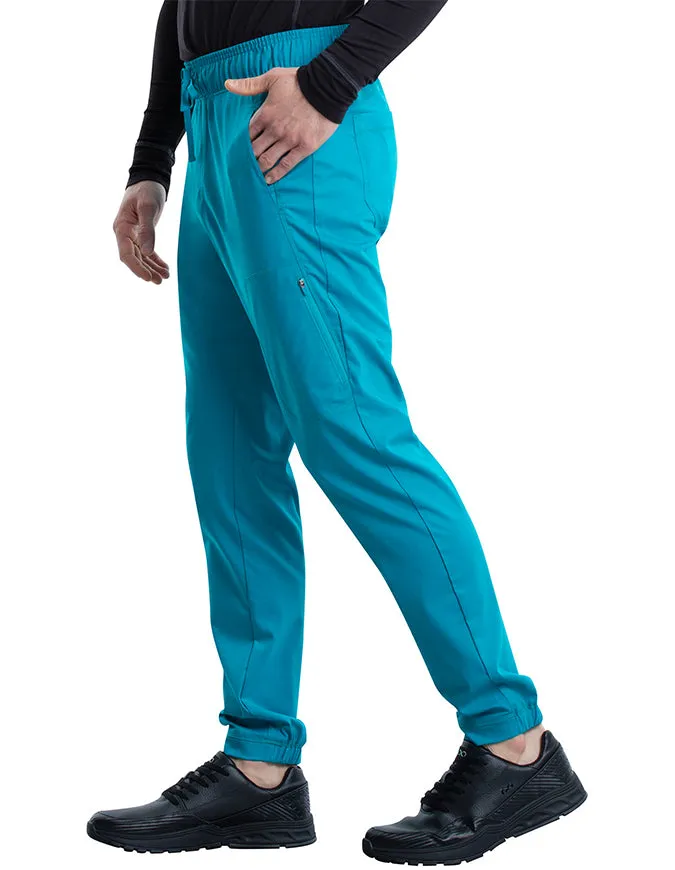 Cherokee Workwear Revolution Men's Natural Rise Straight Leg Jogger Tall Pant