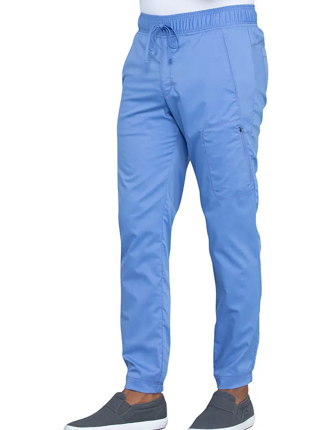 Cherokee Workwear Revolution Men's Natural Rise Straight Leg Jogger Tall Pant