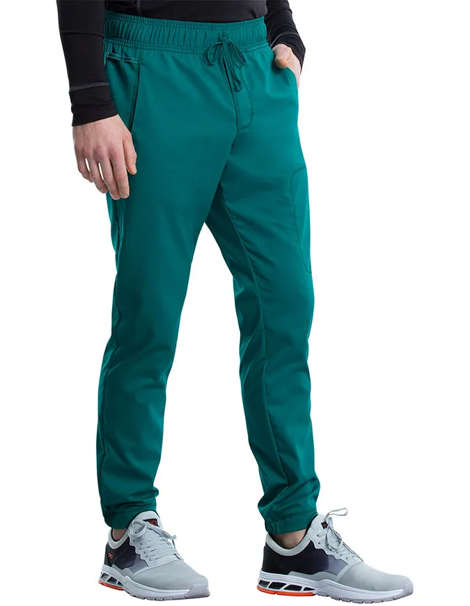 Cherokee Workwear Revolution Men's Natural Rise Straight Leg Jogger Tall Pant