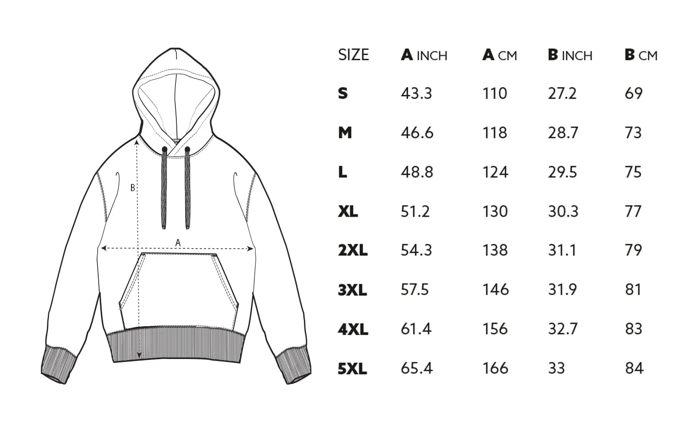 Chicago House Back Print - Hood - Black