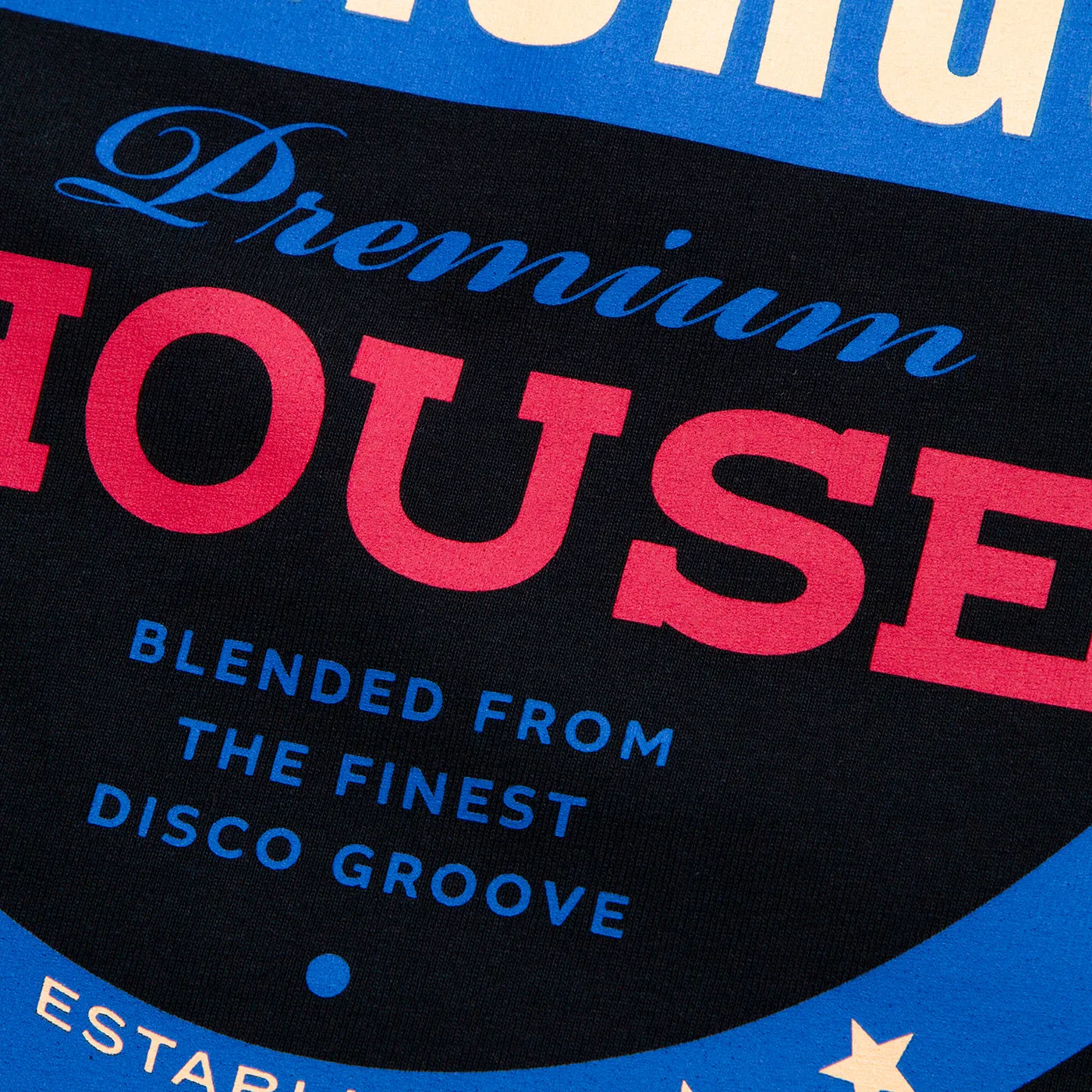 Chicago House Back Print - Hood - Black
