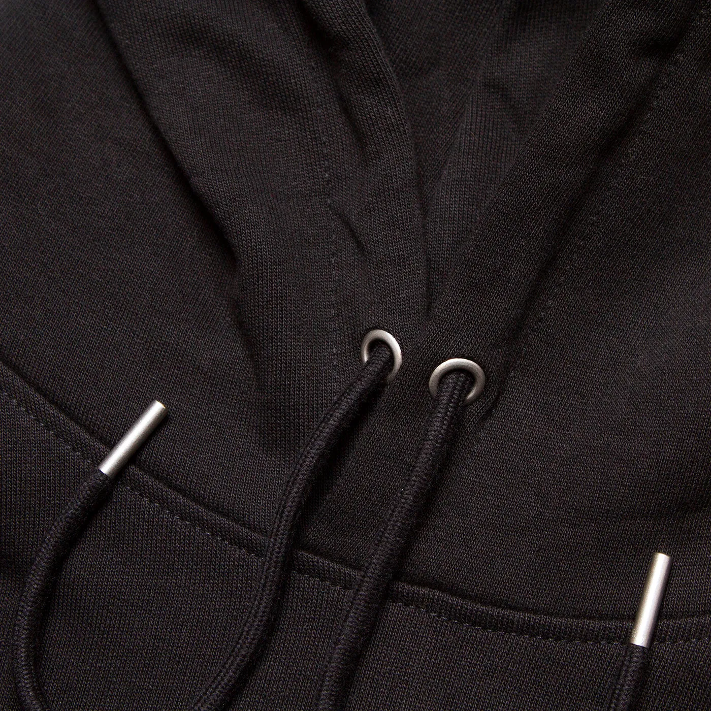 Chicago House Back Print - Hood - Black