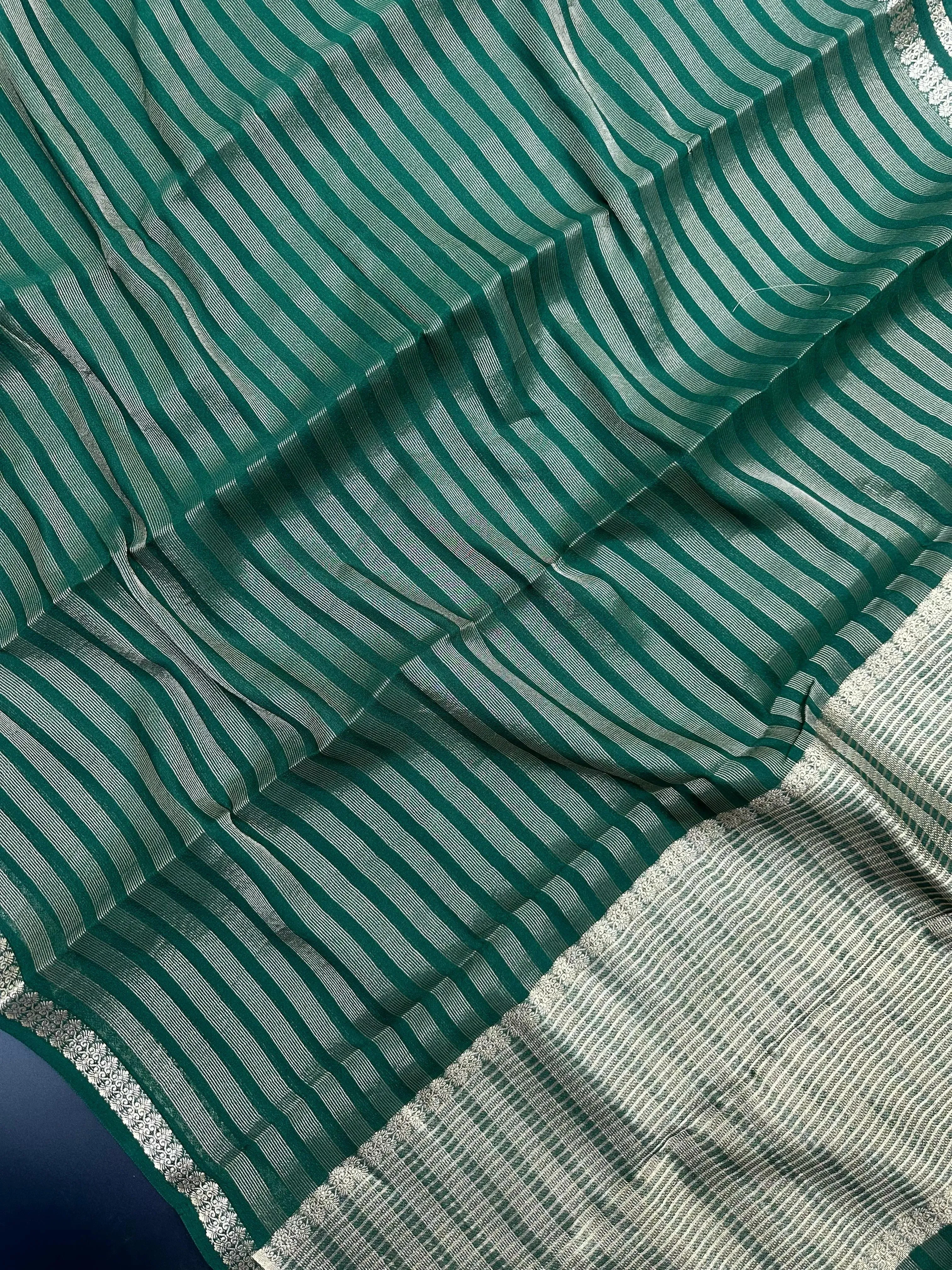 Chiffon Banarasi  Saree For Women