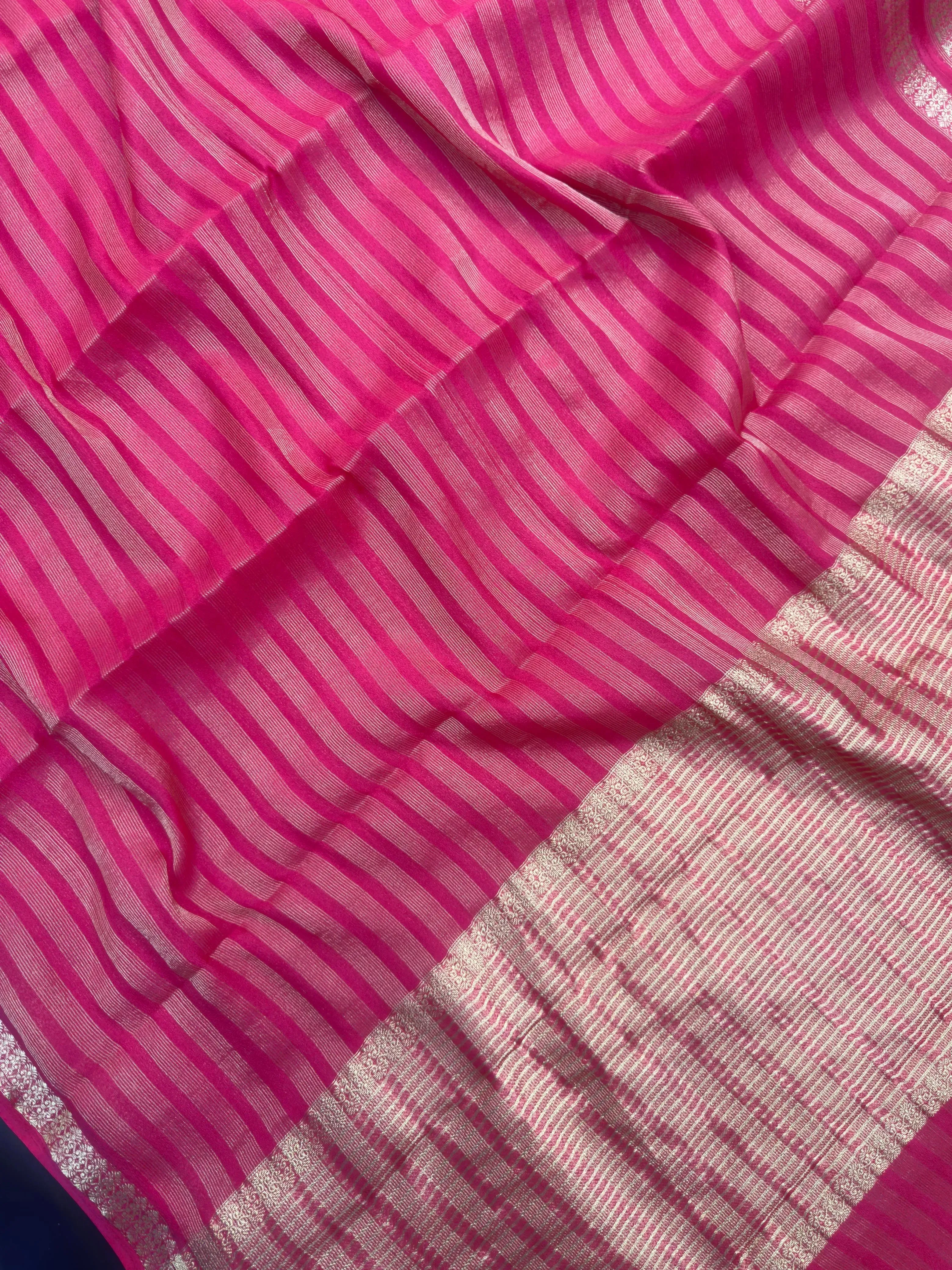 Chiffon Banarasi  Saree For Women