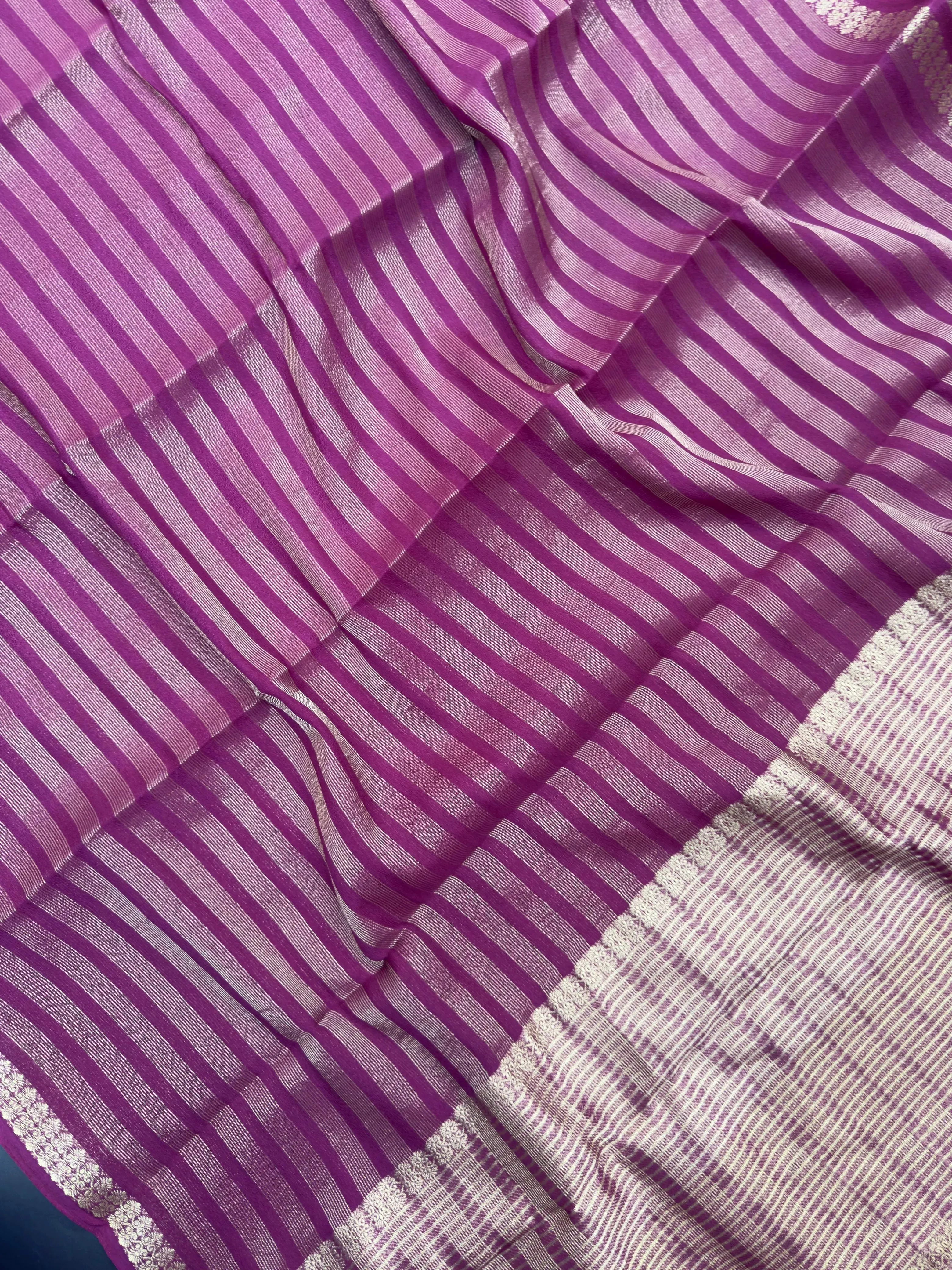 Chiffon Banarasi  Saree For Women