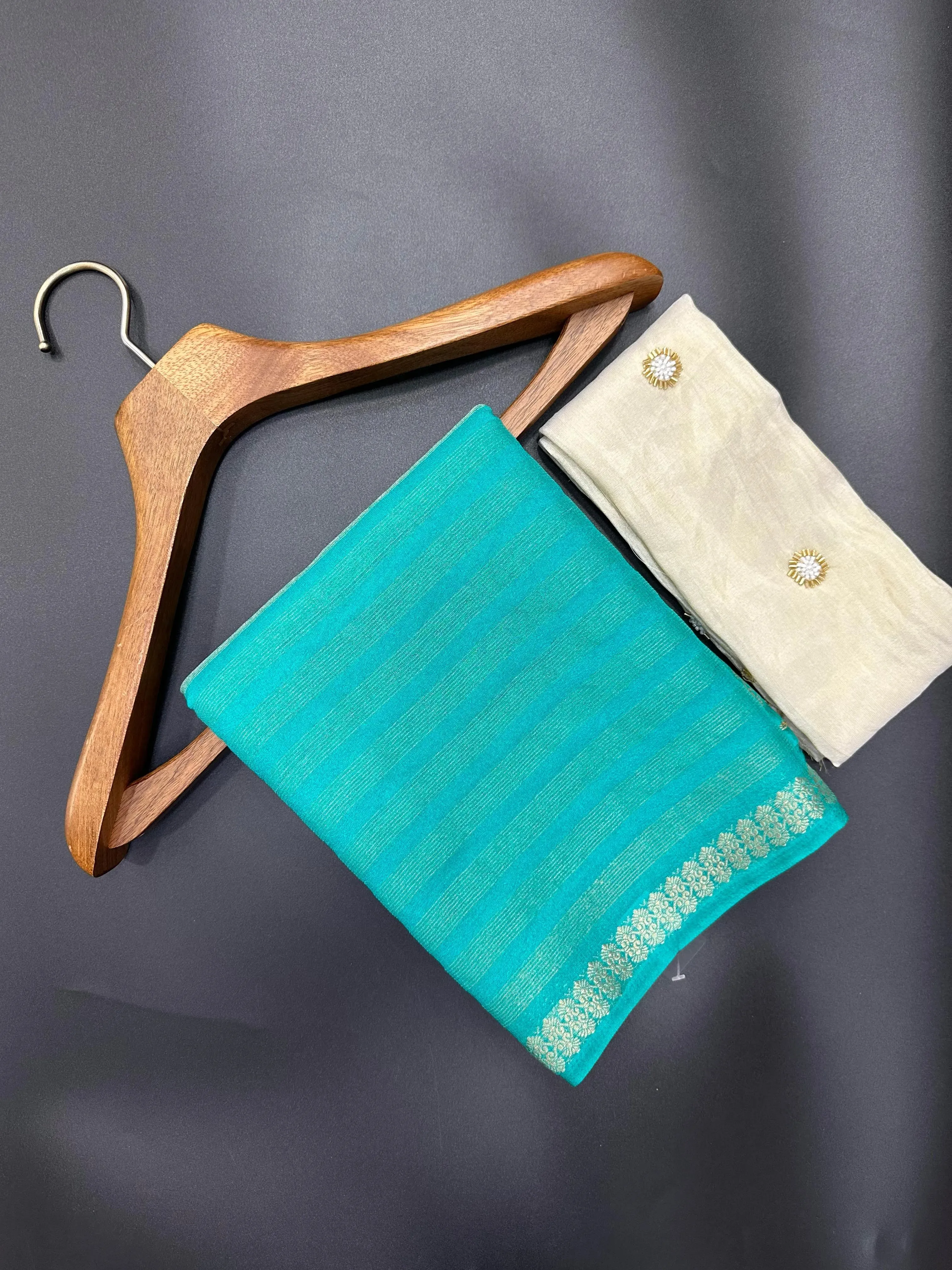 Chiffon Banarasi  Saree For Women