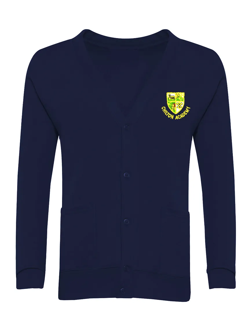 Chilton Academy Navy Cardigan
