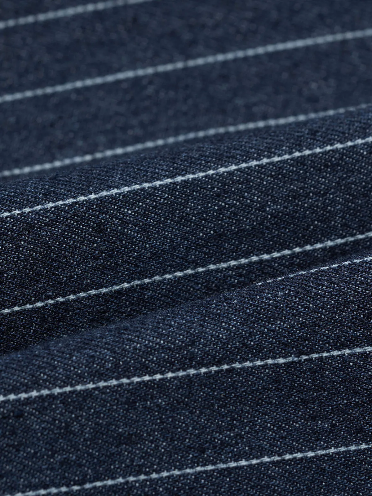Classic Striped Wabash Suspenders Work Pants