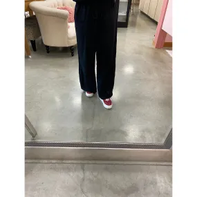 Claudia Black Linen Pant