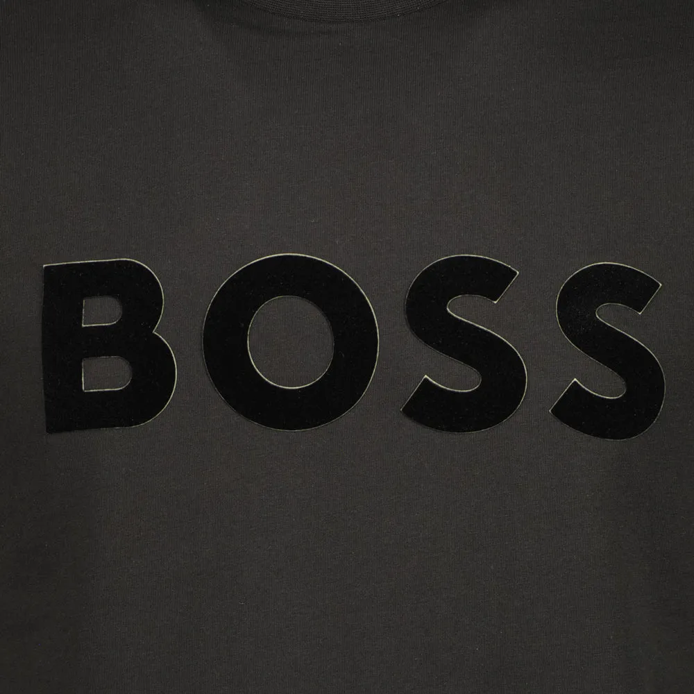Cotton-Jersey Felt Logo T-Shirt