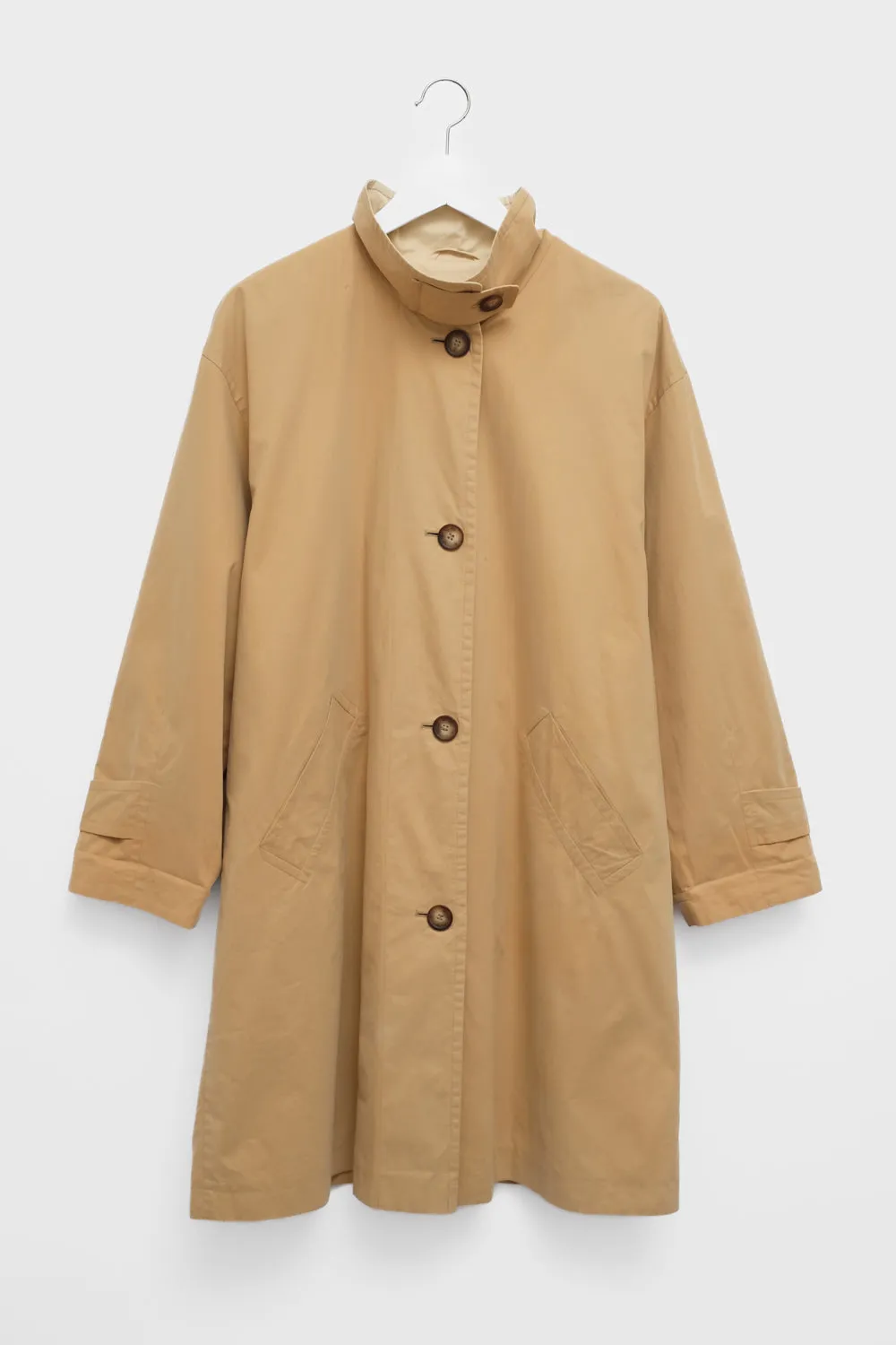 COTTON SAND SUMMER TRENCH