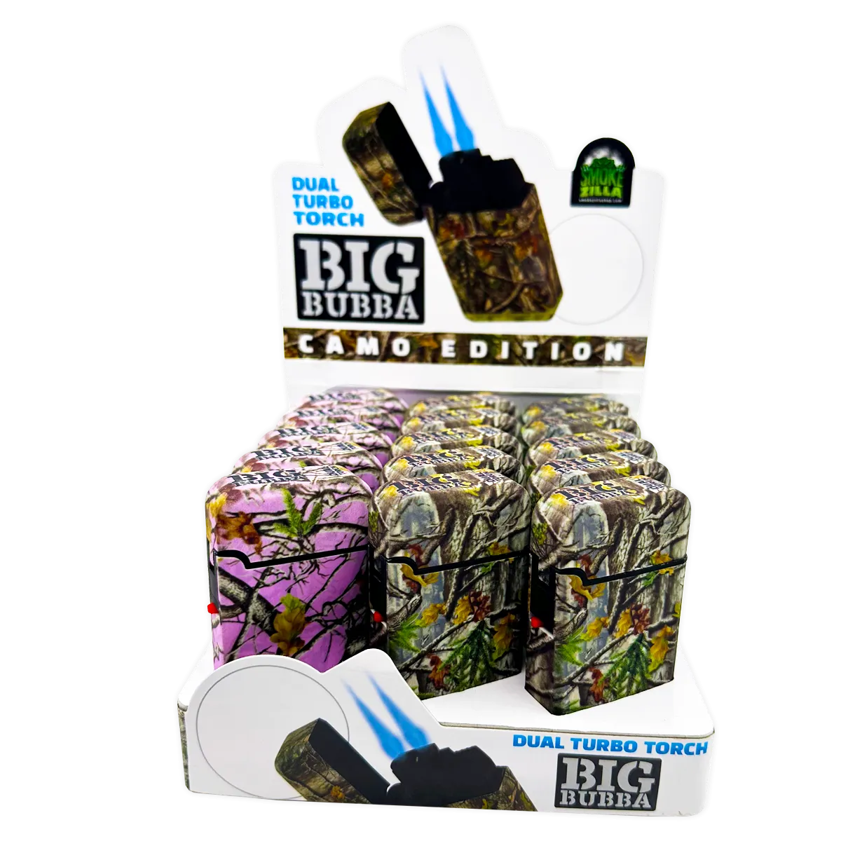 Curated Smokezilla Top Sellers Assorted Smoking Accessories Floor Display 088547
