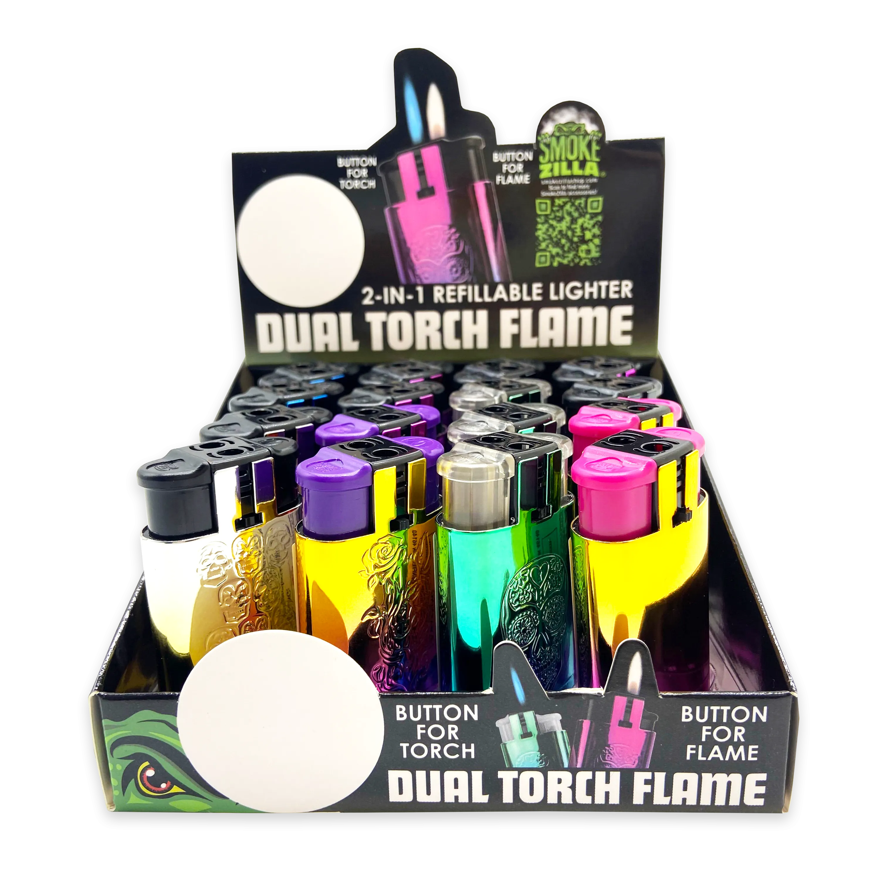 Curated Smokezilla Top Sellers Assorted Smoking Accessories Floor Display 088547
