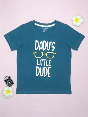 Dadu's Little Dude Kids Half Sleeves T-Shirt