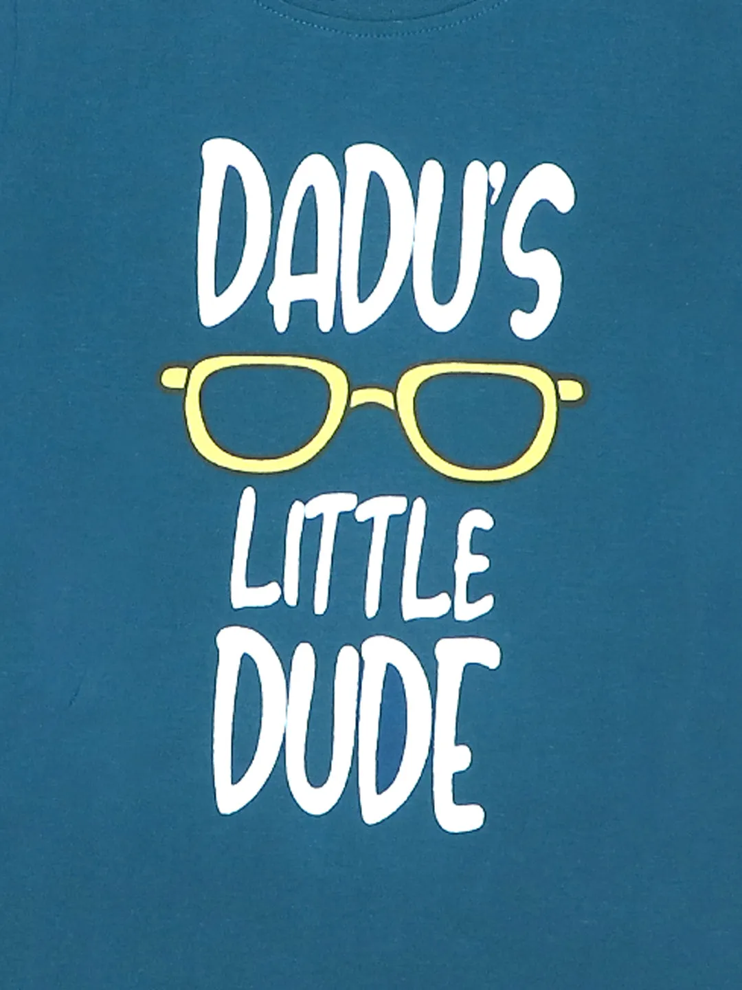 Dadu's Little Dude Kids Half Sleeves T-Shirt