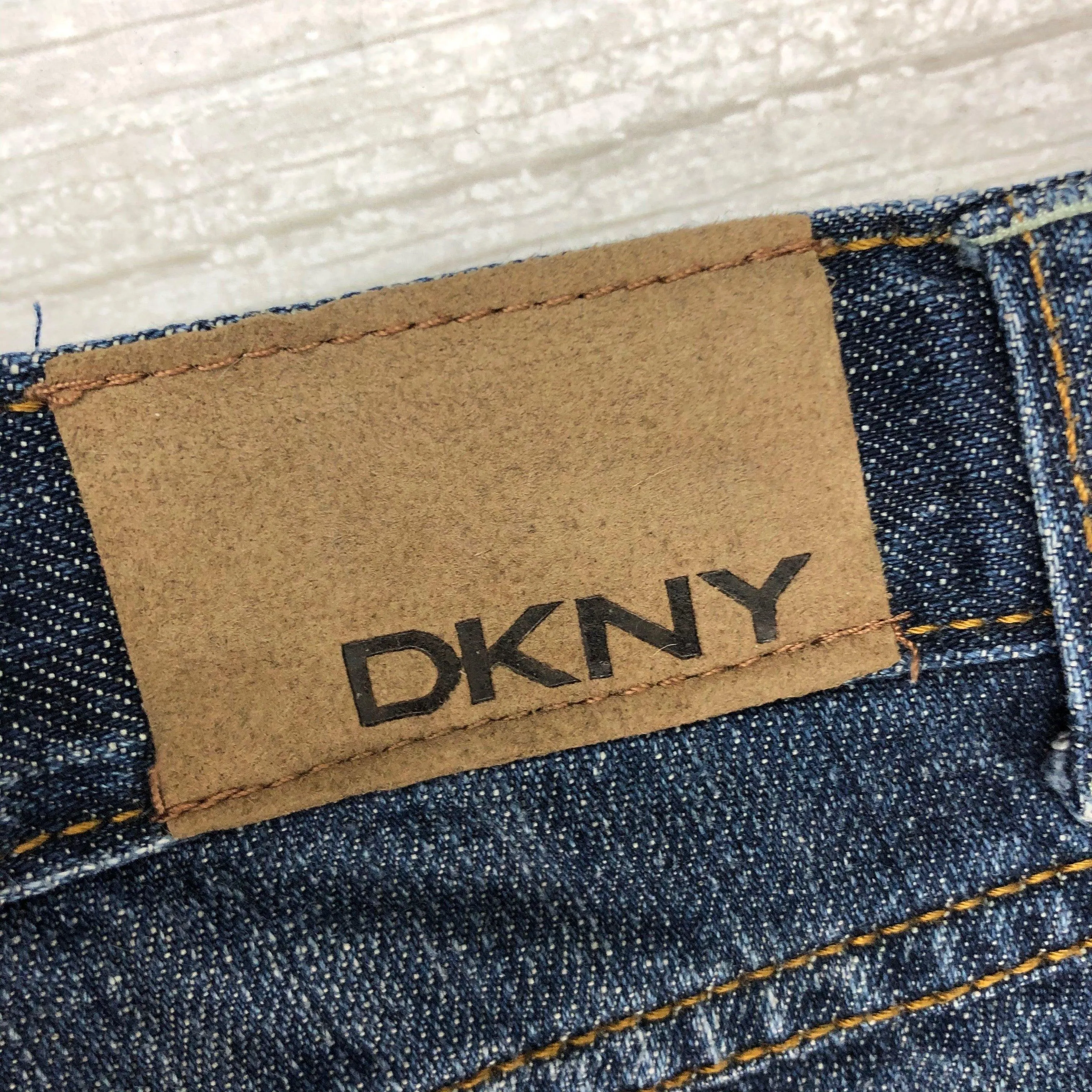 DKNY Classic Dark Wash Straigh Leg Jeans -Size 6Y