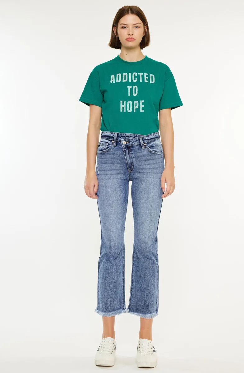 Effie High Rise Kick Flare Jeans