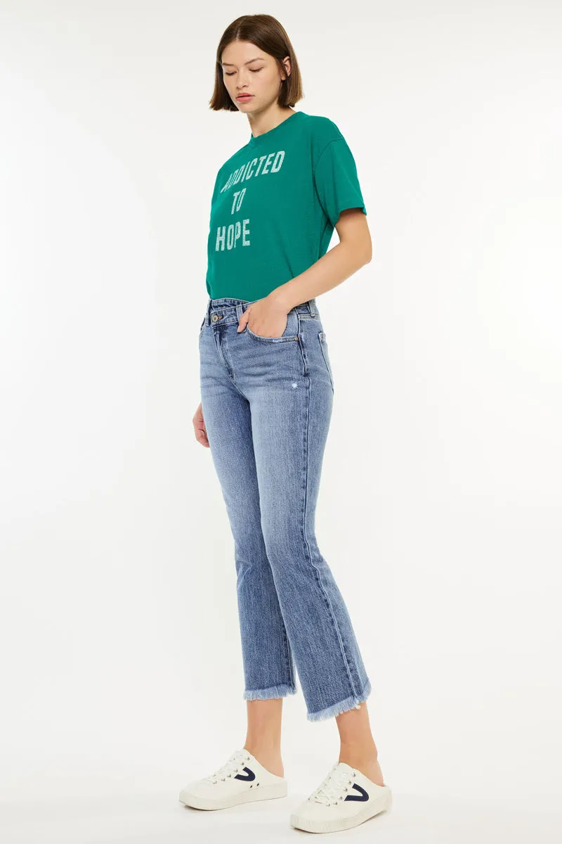 Effie High Rise Kick Flare Jeans