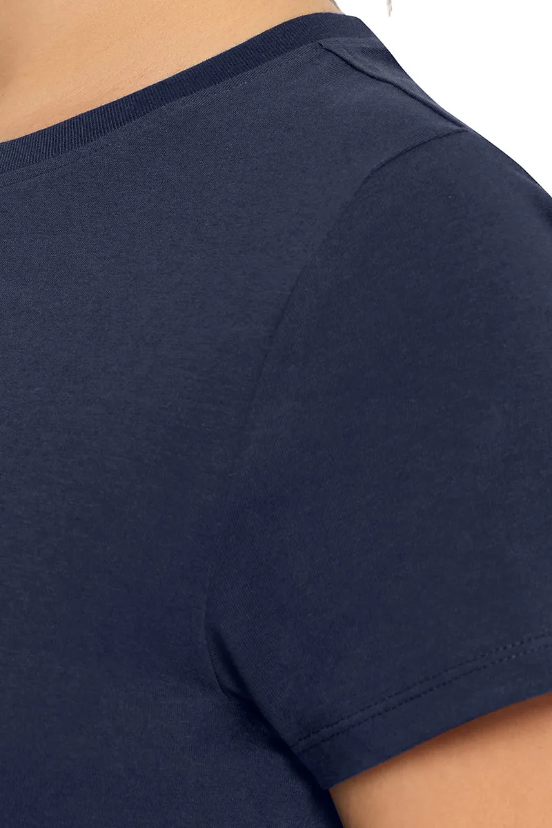 Essential Long Length Tee - Midnight