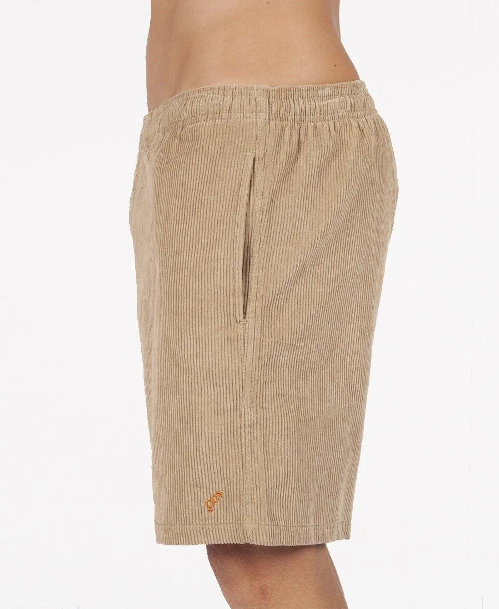 Floyd Elastic Waist Walkshort | Dark Camel