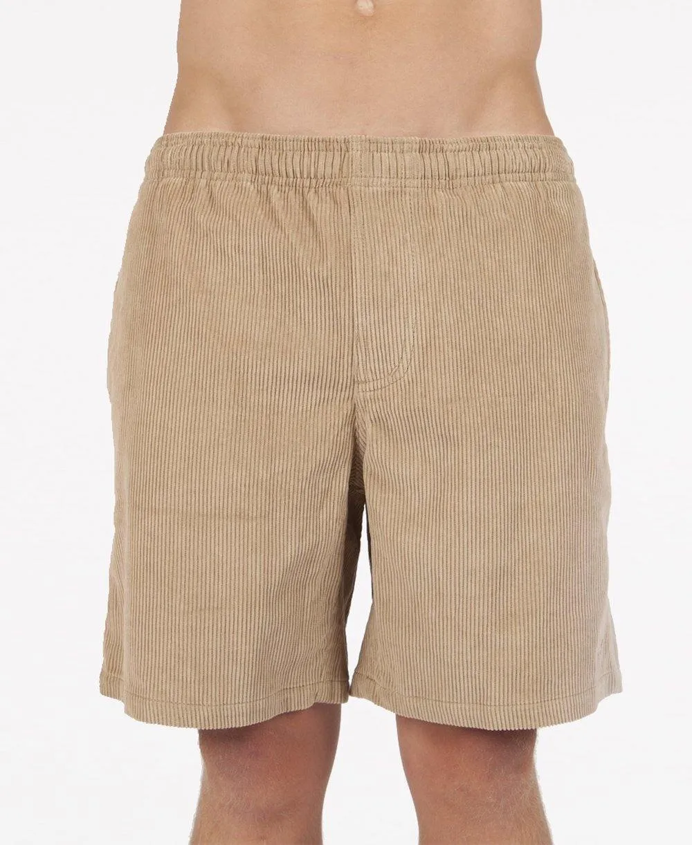 Floyd Elastic Waist Walkshort | Dark Camel
