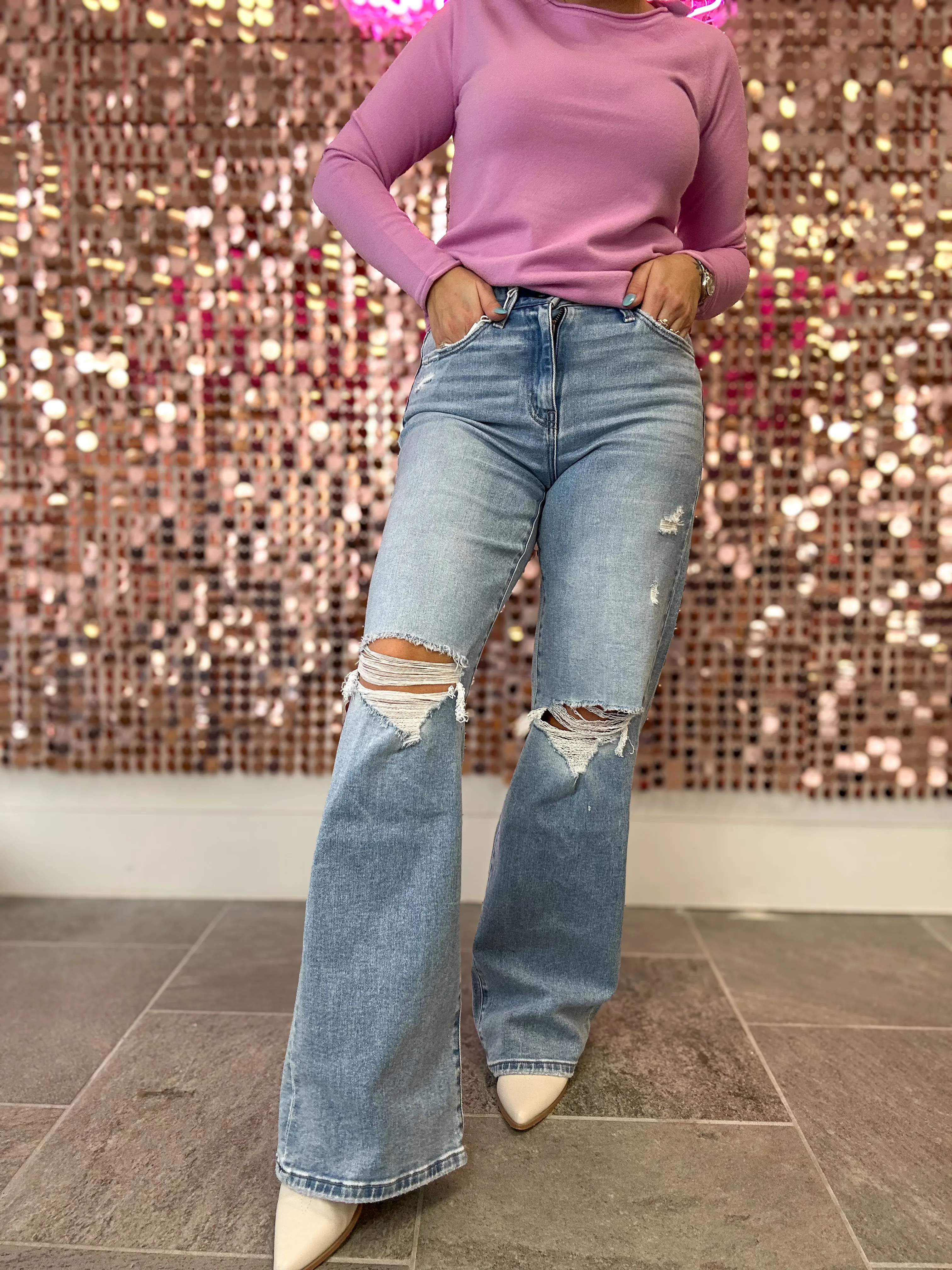 Flying Monkey High Rise Wide Leg