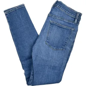Frame Denim 'Le High Skinny' Busted Knee Jeans -Size 26 or 8AU