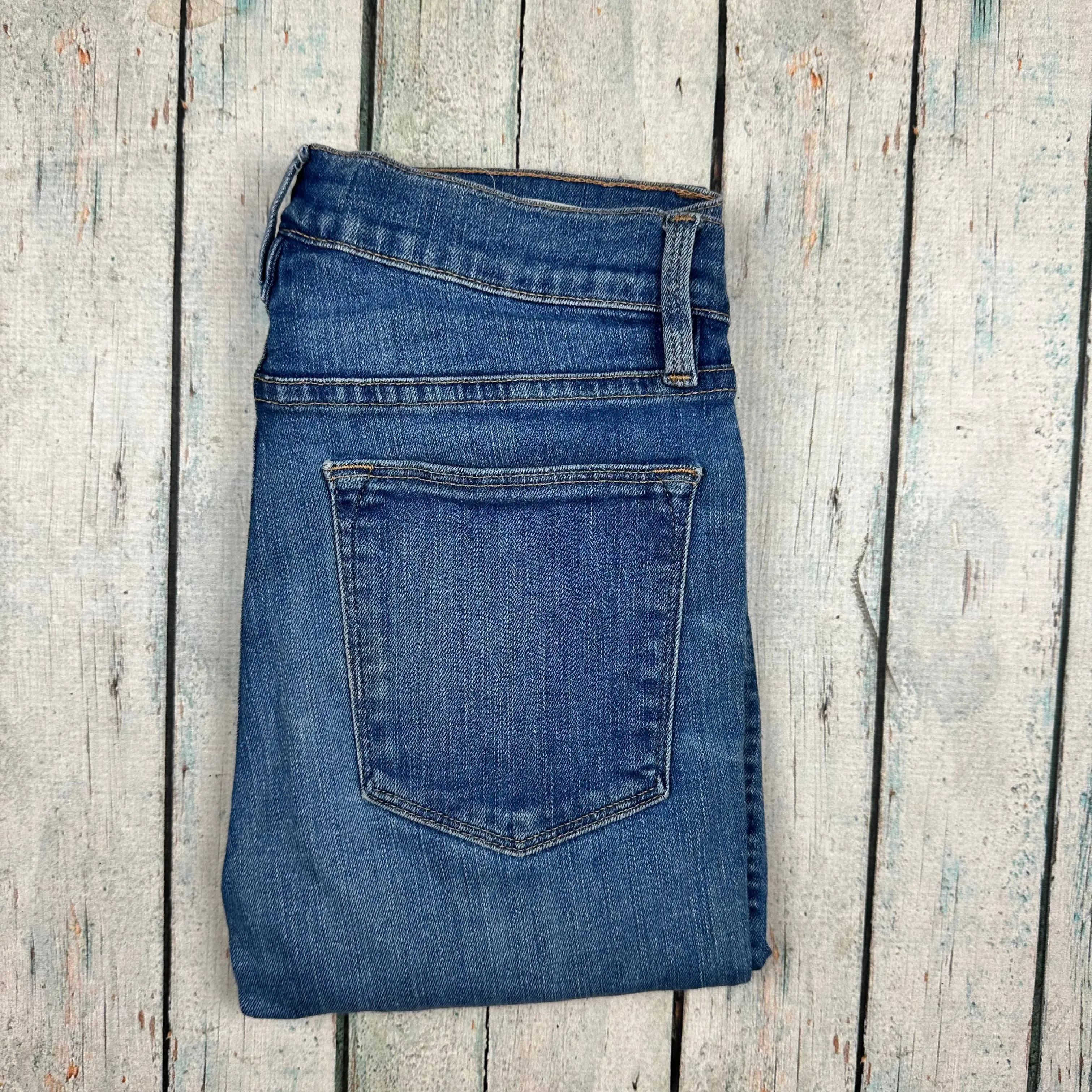 Frame Denim 'Le High Skinny' Busted Knee Jeans -Size 26 or 8AU