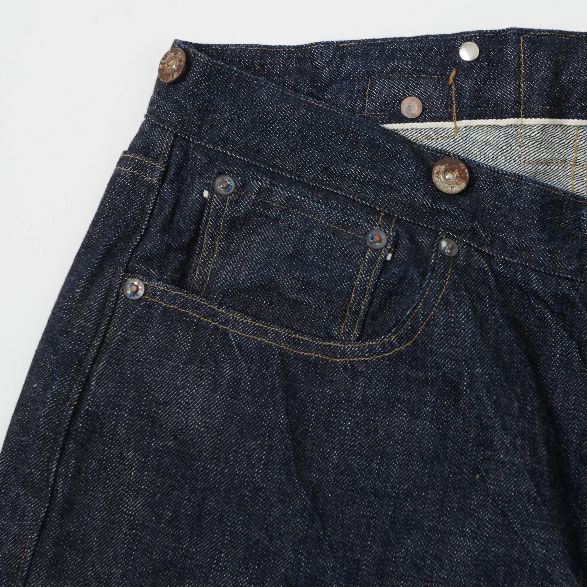 Full Count 1373W 13.7oz Wide Straight Jean - One Wash