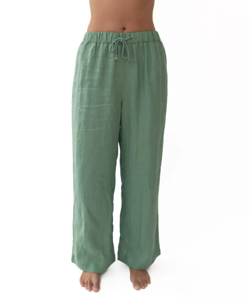 Gigi Linen Pant | Fern