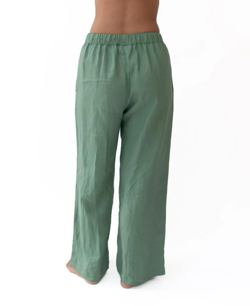 Gigi Linen Pant | Fern