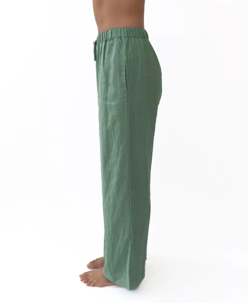 Gigi Linen Pant | Fern