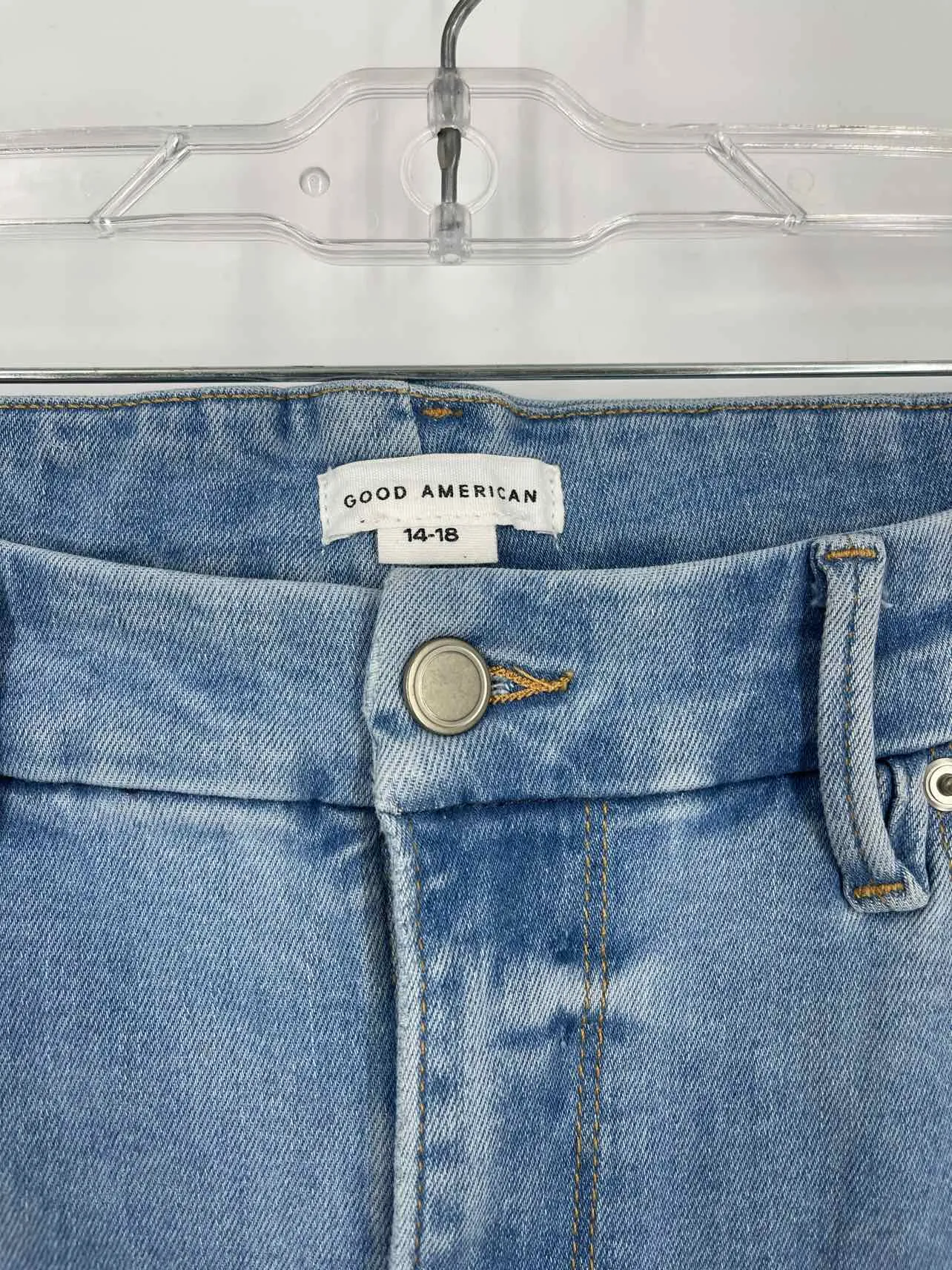 Good American Size 14 Lt Denim Denim Premium Denim Jeans