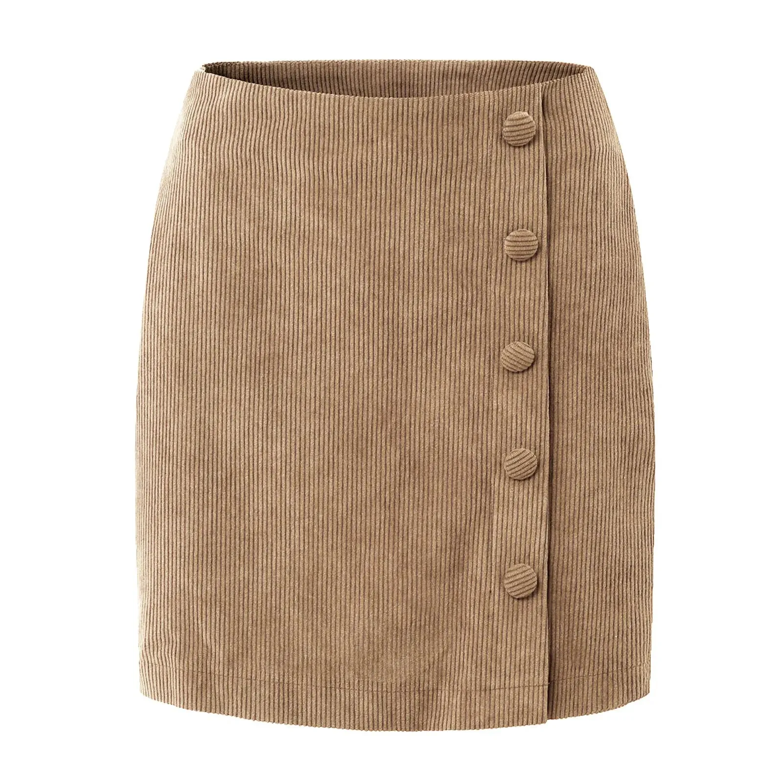 High Leisure Temperament Women's Streetwear Collage Hole A-line Skirt