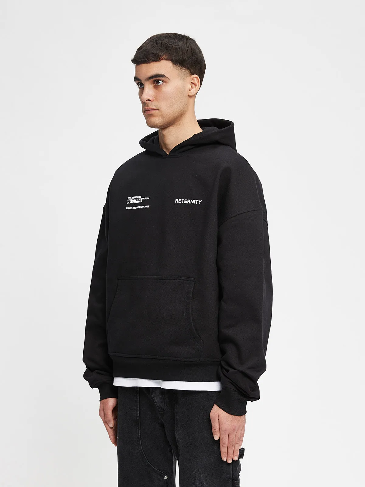 HOODIE OFFICIAL UNIFORM - BLACK/WHITE