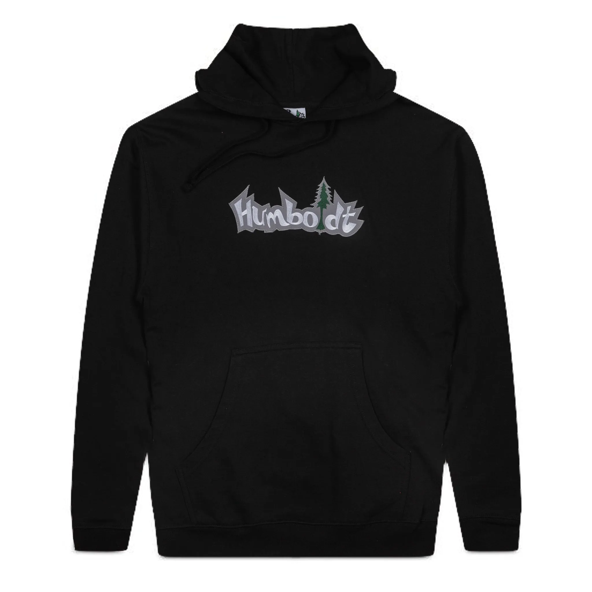Humboldt Big Treelogo Pullover Hoodie Black