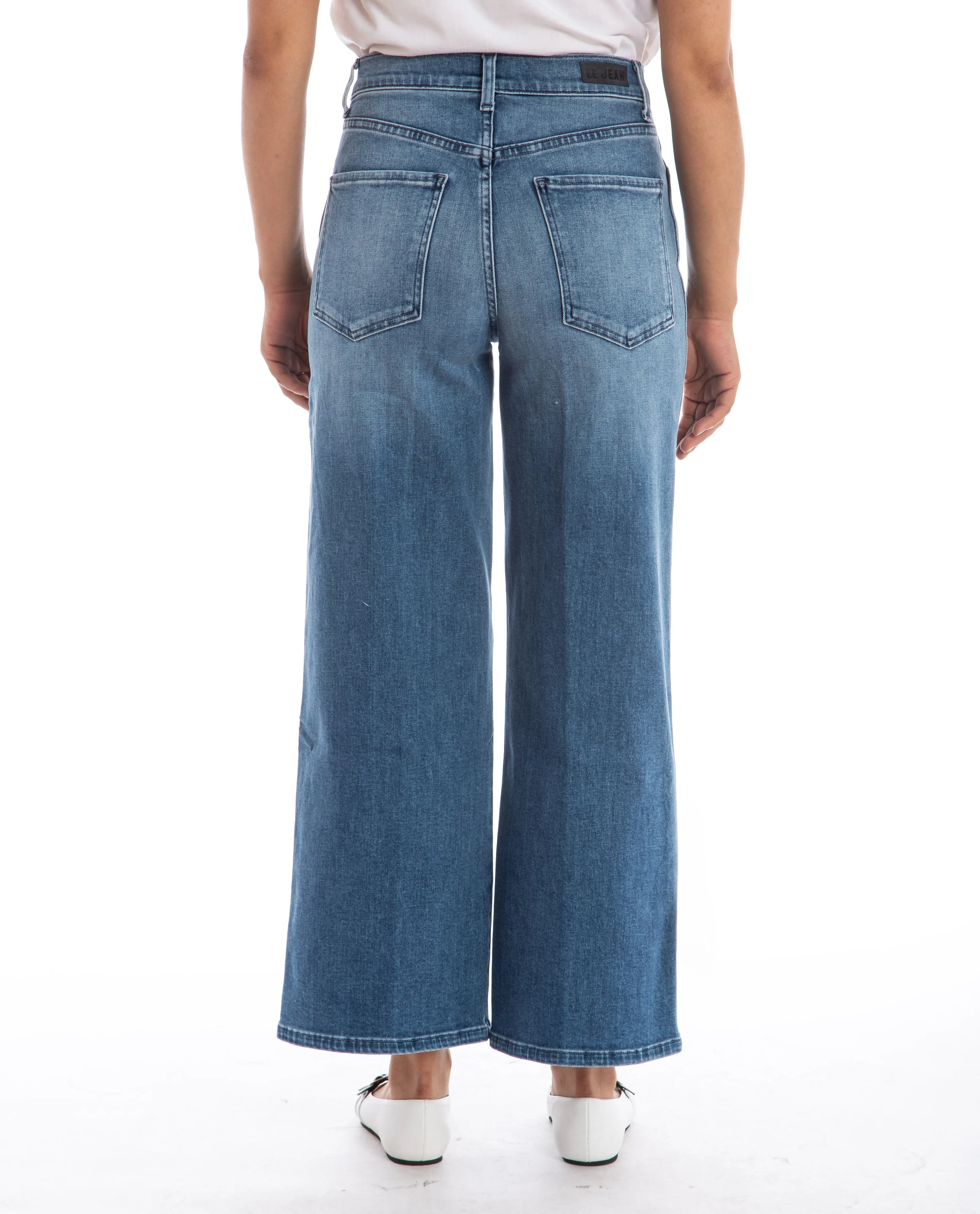 Juliette Wide Leg Ankle Jean
