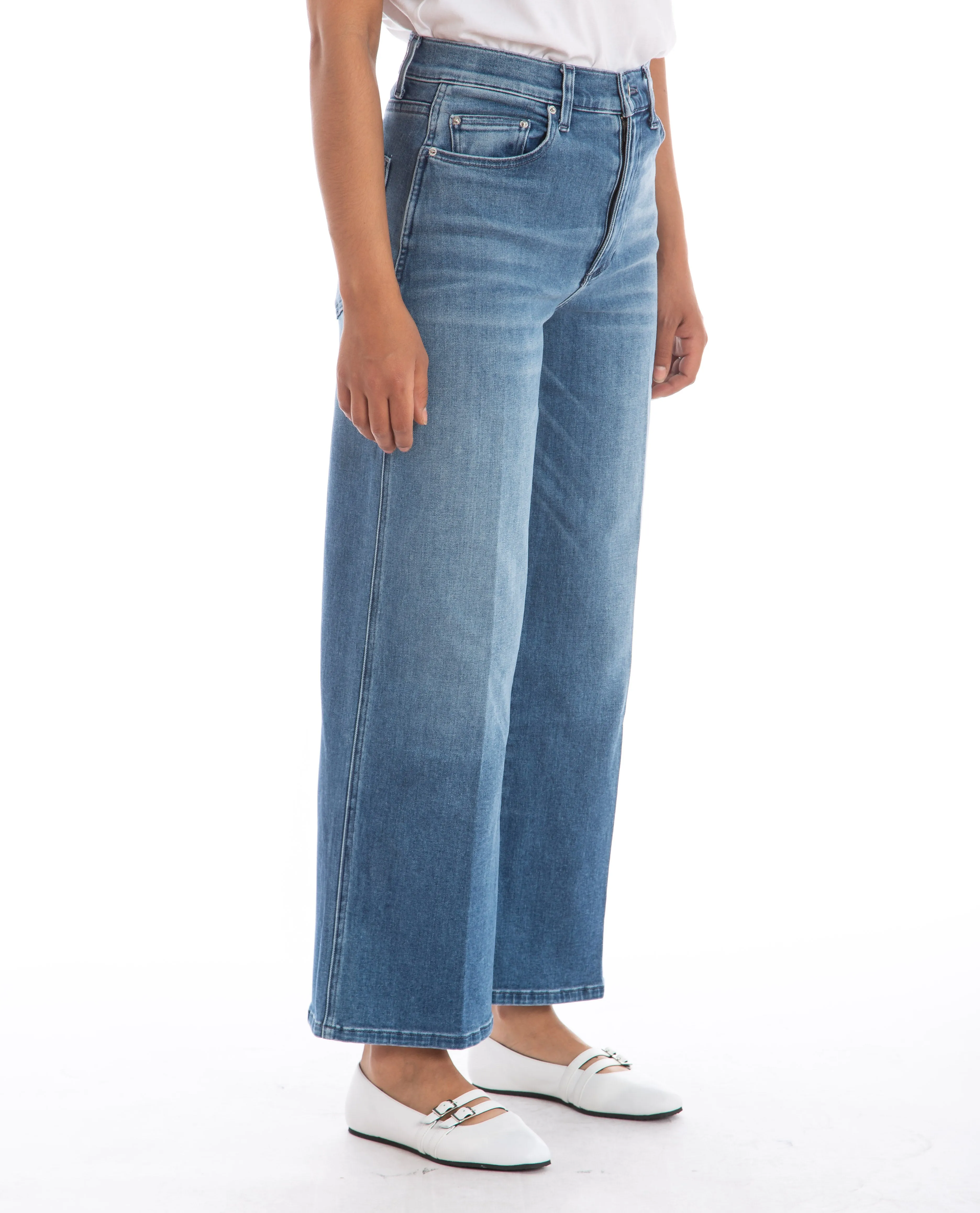Juliette Wide Leg Ankle Jean