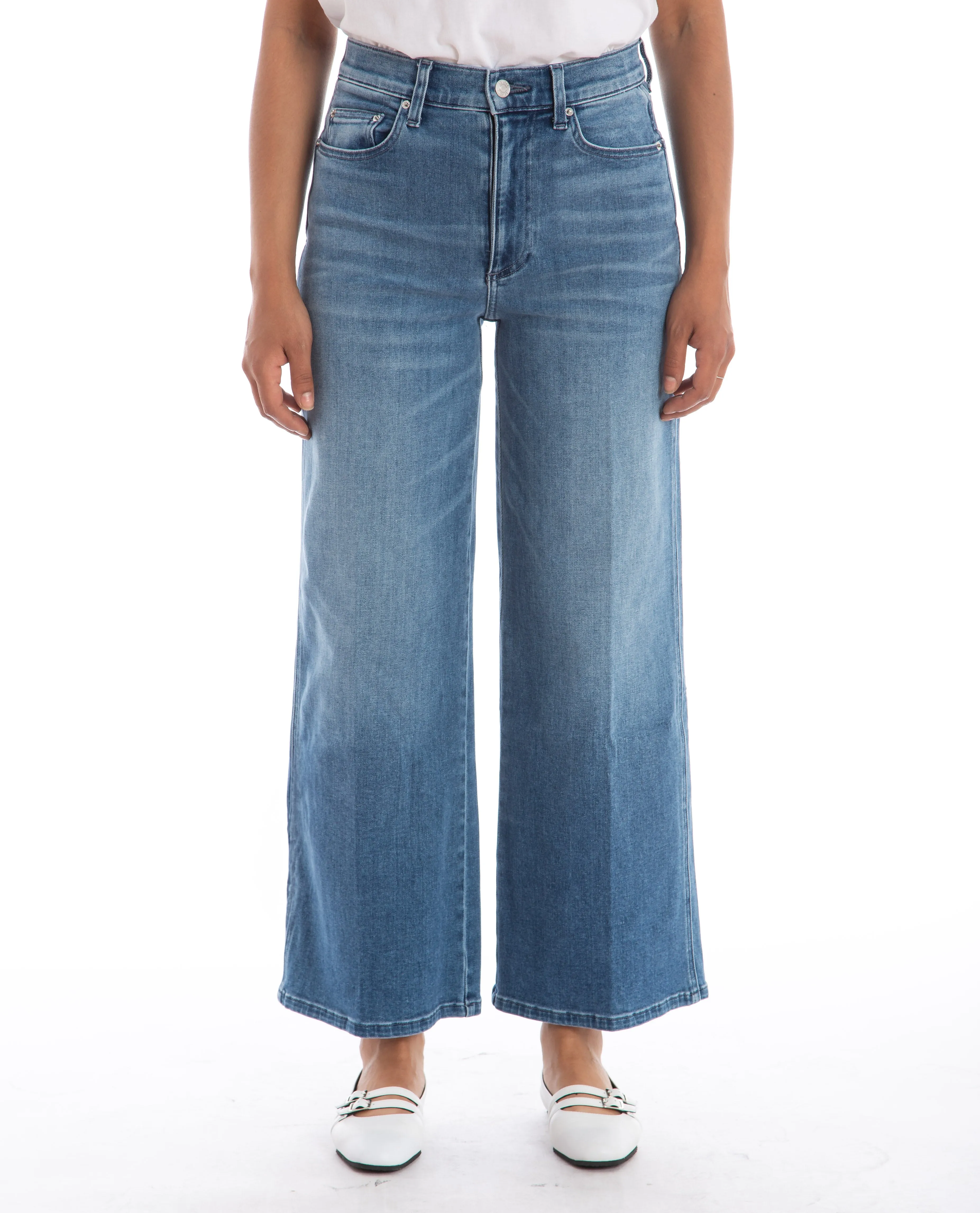 Juliette Wide Leg Ankle Jean